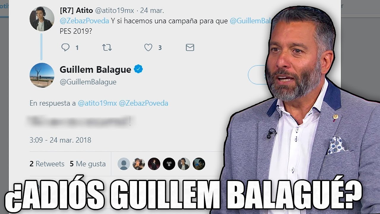 GUILLEM BALAGUÉ NOS HABLA POR TWITTER | PES 4