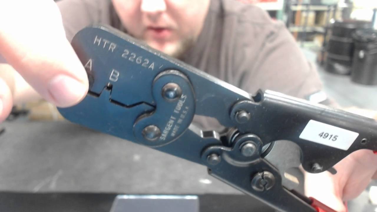 Crimping Inserting Extracting molex pins