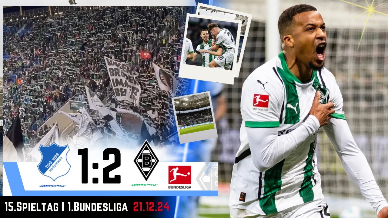 Hoffenheim vs. Gladbach StadionVlog🔥Die FOHLEN feiern 2ten SIEG in Folge⚽️💯