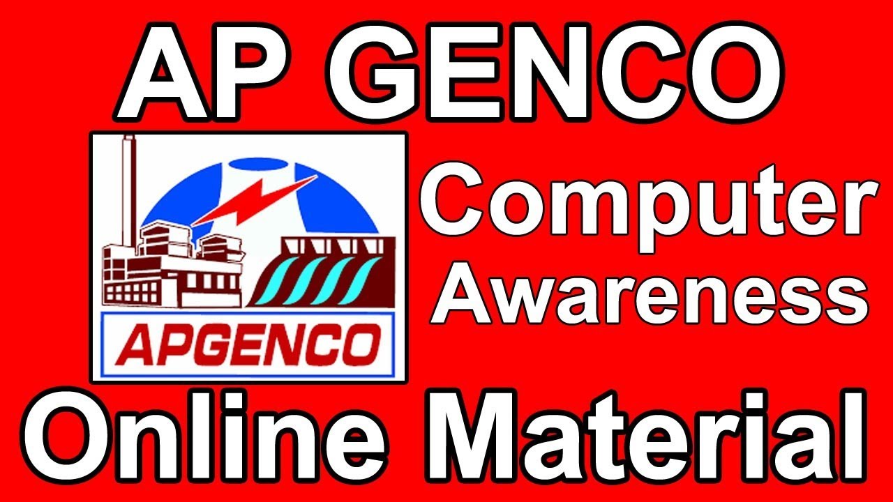 APGENCO  JAO Online material