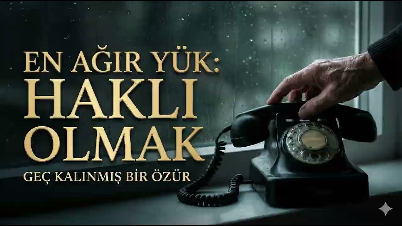 200 Gramlık O Telefonu Kaldıramadım: Haklı Olmanın Bedeli