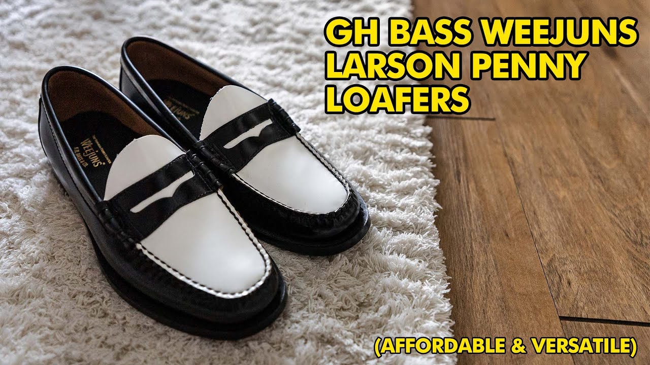 GH Bass Larson Weejuns Penny Loafers (Unboxing/Reviewing/Styling)