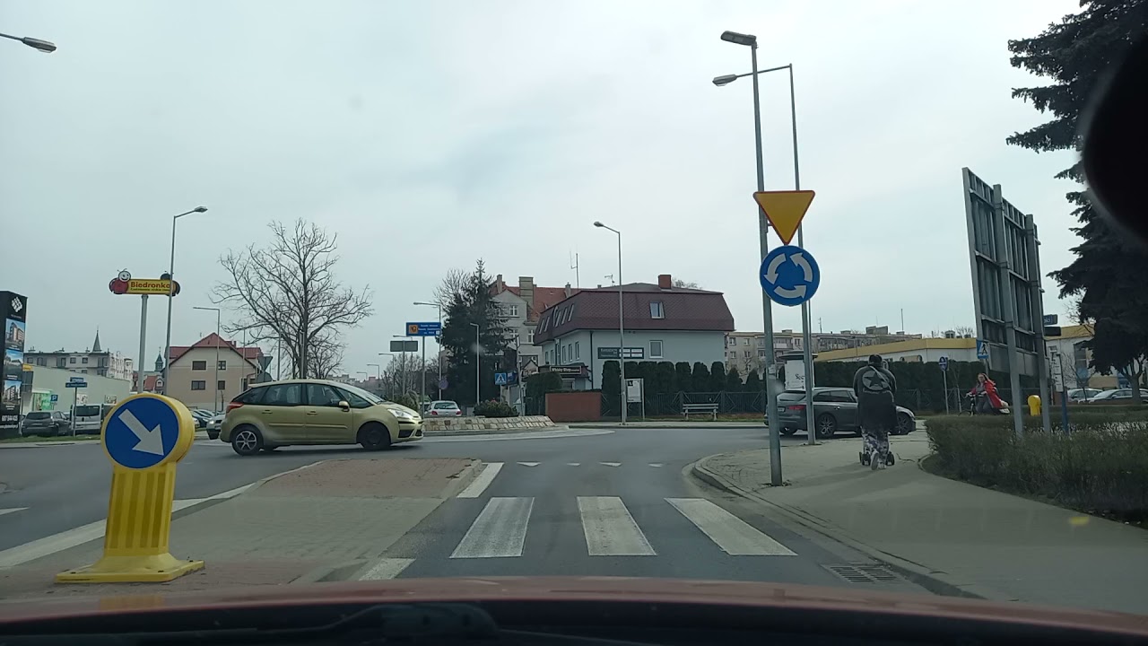 WORD LESZNO - trasa egzaminacyjna