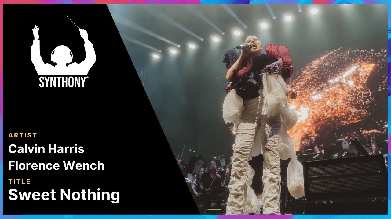 SYNTHONY - Calvin Harris & Florence Wench 'Sweet Nothing' (Live in Melbourne 2024) | ProShot 4K