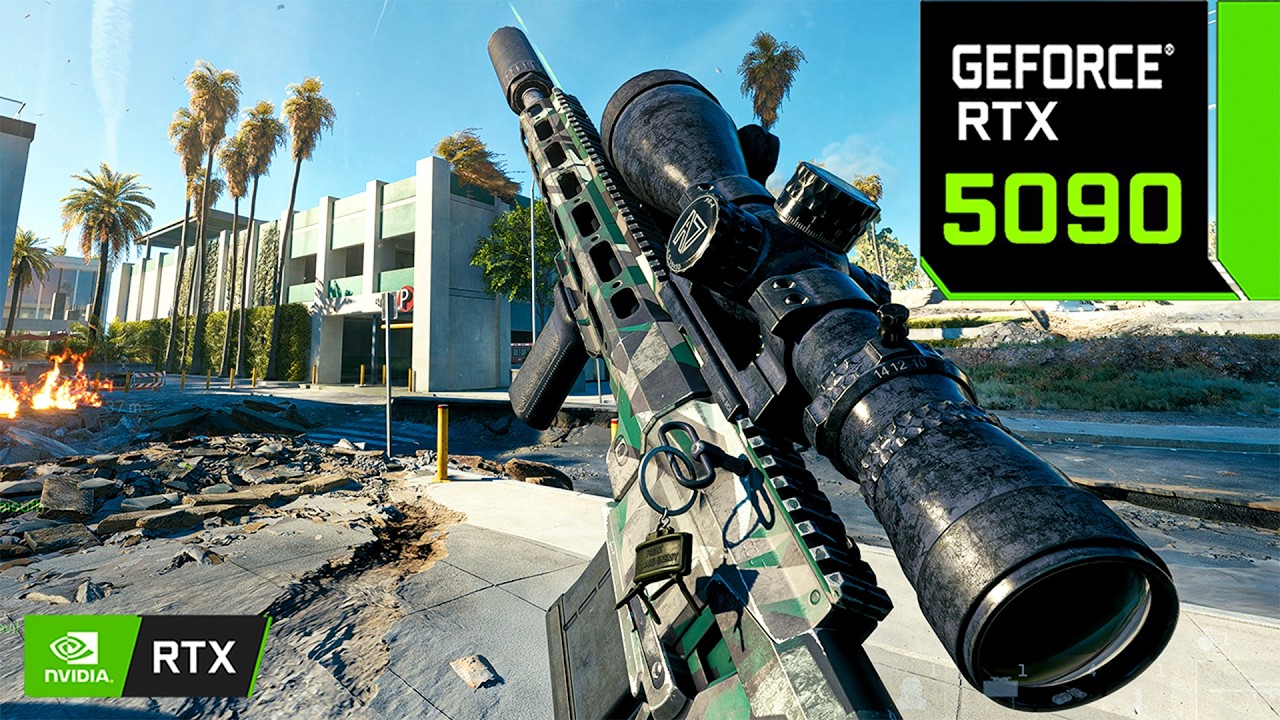 Battlefield 6 : RTX 5090 32GB + AMD Ryzen 7 9800X3D ( 4K OVERKILL Graphics / DLSS ON )