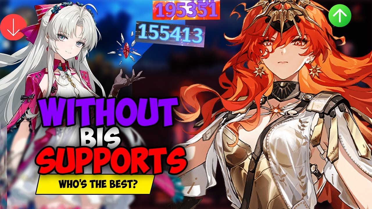 Augusta Vs Carlotta Without Their BiS Supports | Wuthring Waves