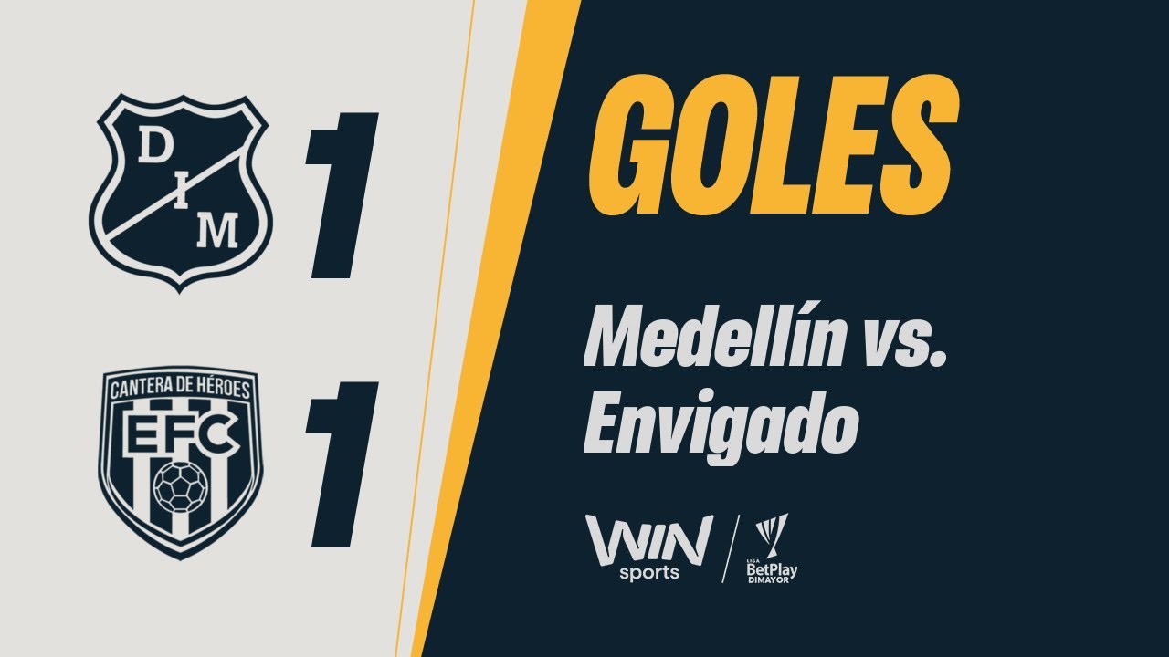 Medellín vs. Envigado (goles) | Copa BetPlay Dimayor 2025 | Semifinal - Vuelta