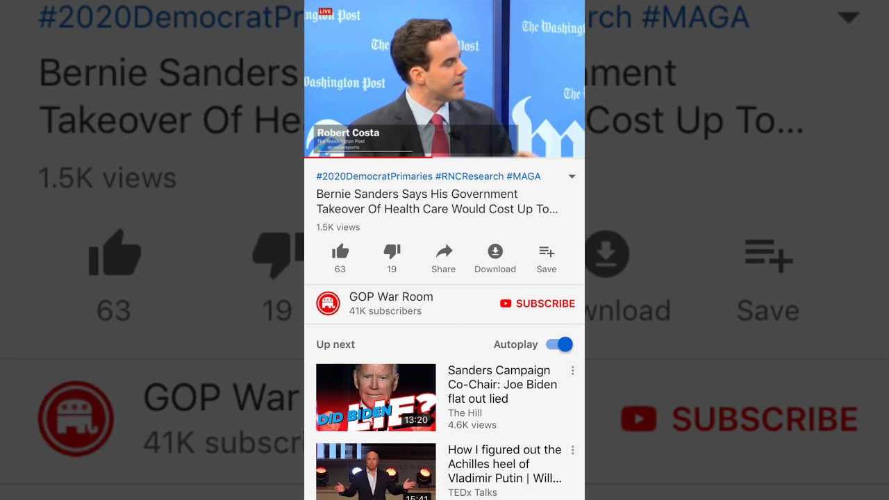 GOP War Room Quite-mines Bernie Sanders