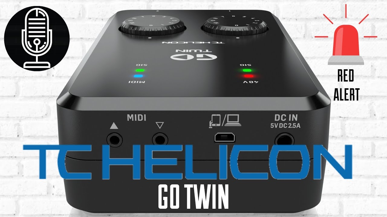 TC Helicon GO Twin - Audio Interface - Test / Review - Far Superior To The Solo