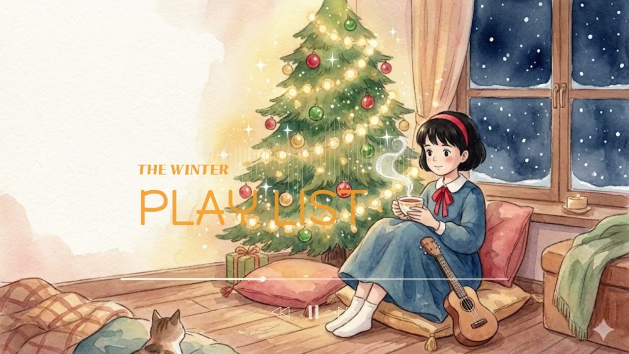 ❄️paly list🌲반짝반짝 트리 옆에서 설레이는 마음으로 함께 들어요.