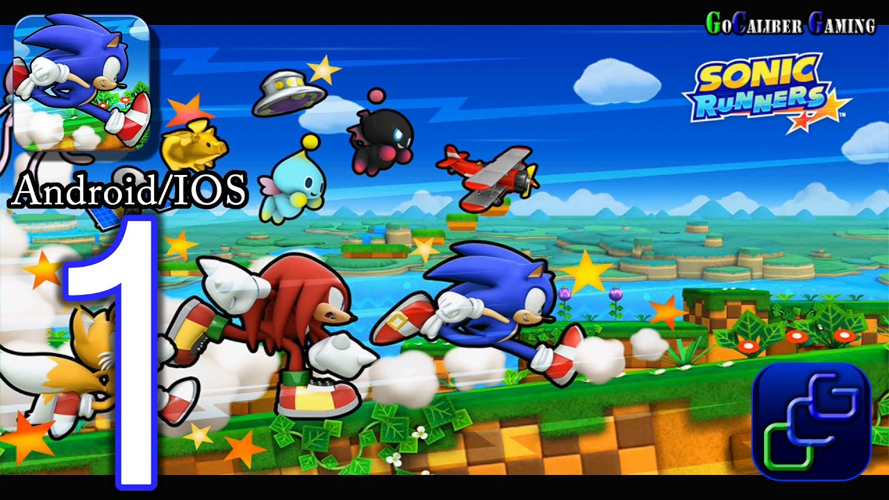 Sonic Runners Android iOS Walkthrough - ソニックランナー Gameplay Part 1 - Episode 1
