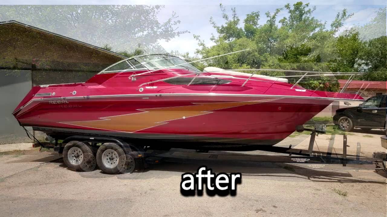 custom paint job on my boat
