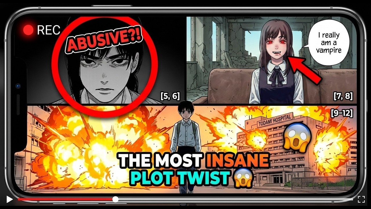 The Most INSANE Manga Plot Twist You Will Ever Read 🎬🧛‍♀️ (Goodbye, Eri Explained)