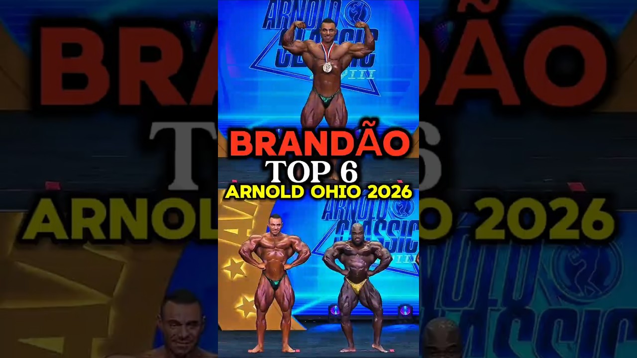 RAFAEL BRAND&Atilde;O: TOP 6 ARNOLD OHIO 2026 #bodybuilding #arnoldclassic #arnoldohio #shorts