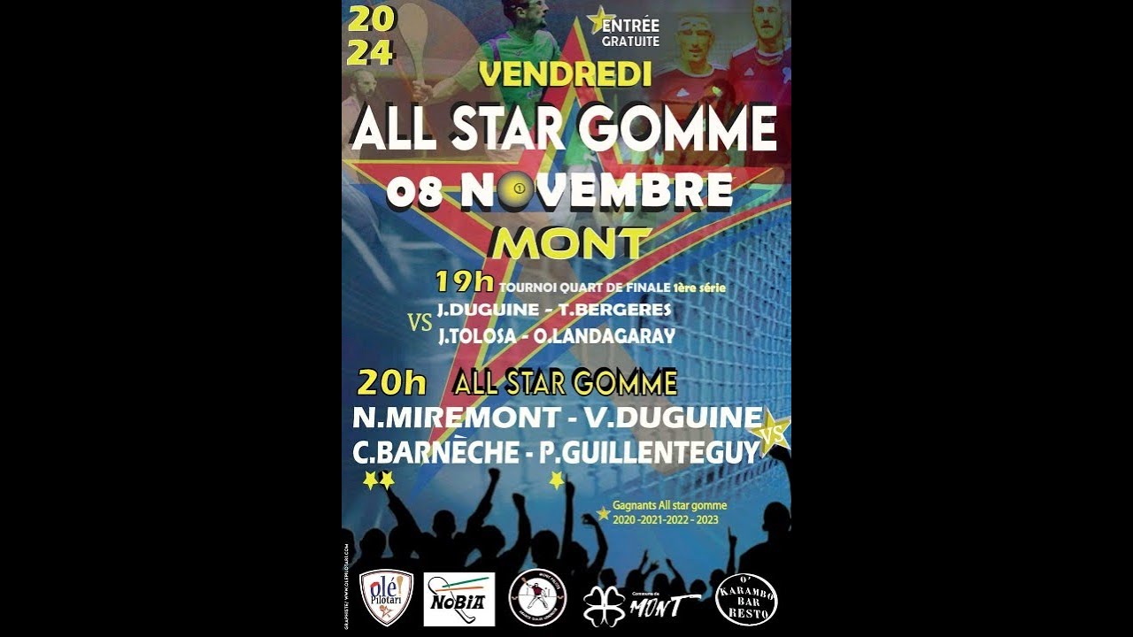 MIREMONT/DUGUINE vs BARNECHE/GUILLENTEGU - 08/11/2024