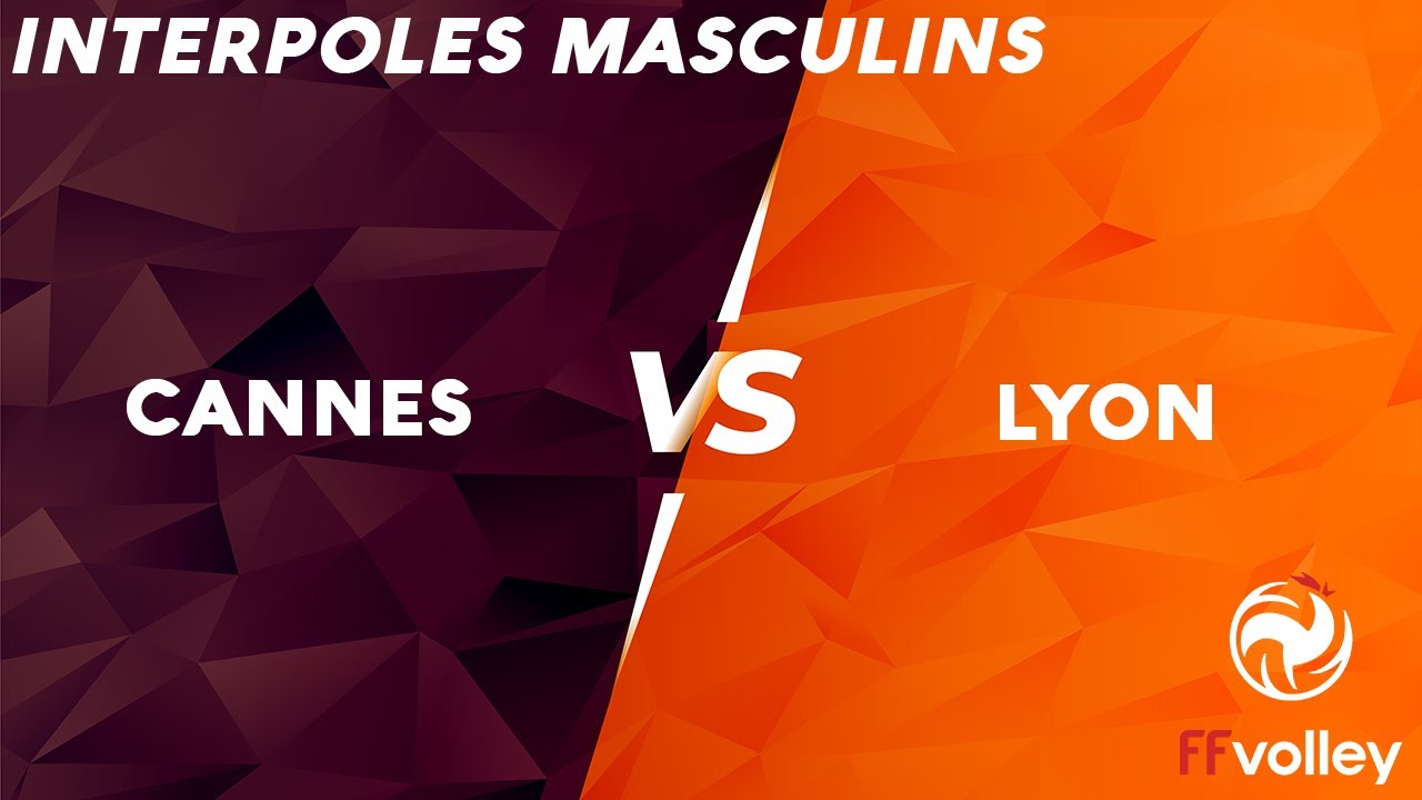 2025 INTERPOLES MASCULINS :: CANNES vs LYON :: 1/2 finales 1-4