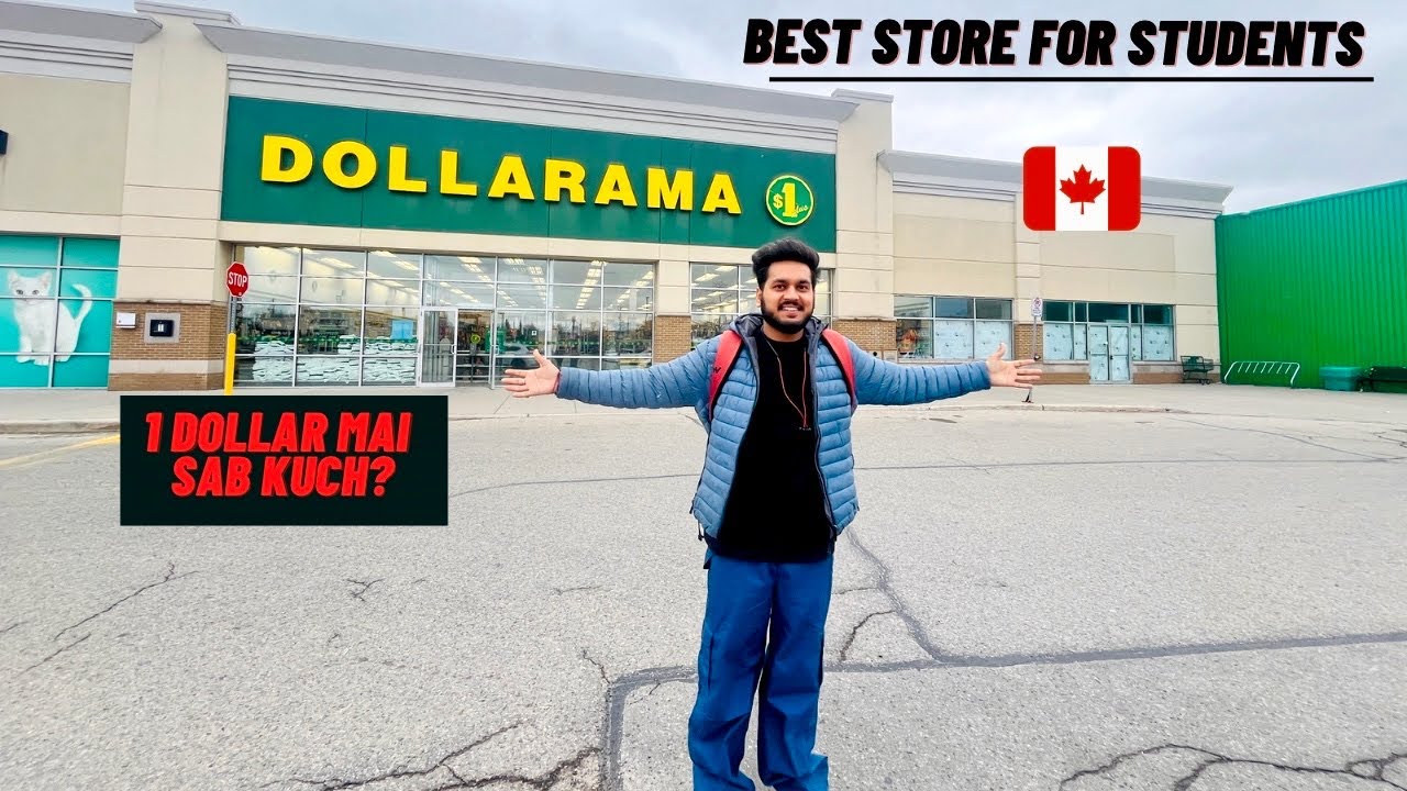 Dollarama tour 🇨🇦|| Cheapest store in canada || International student || Vlog