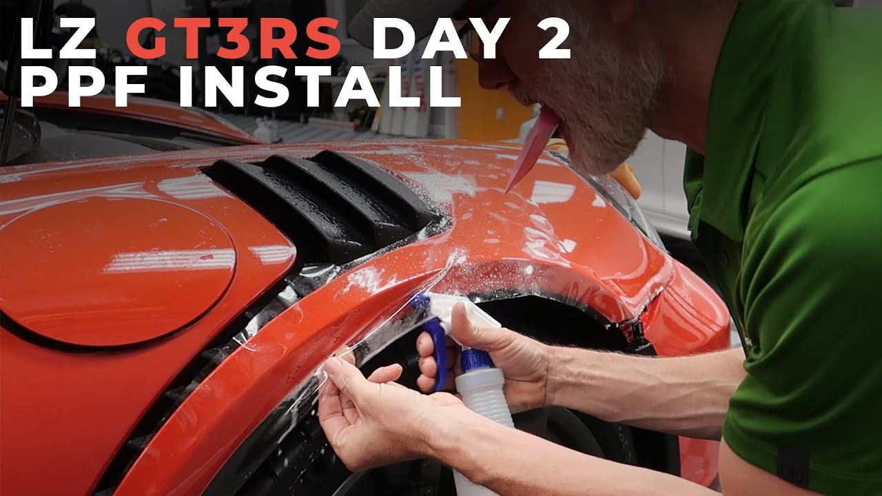LZ GT3RS Detail Series: E4 - PPF Install