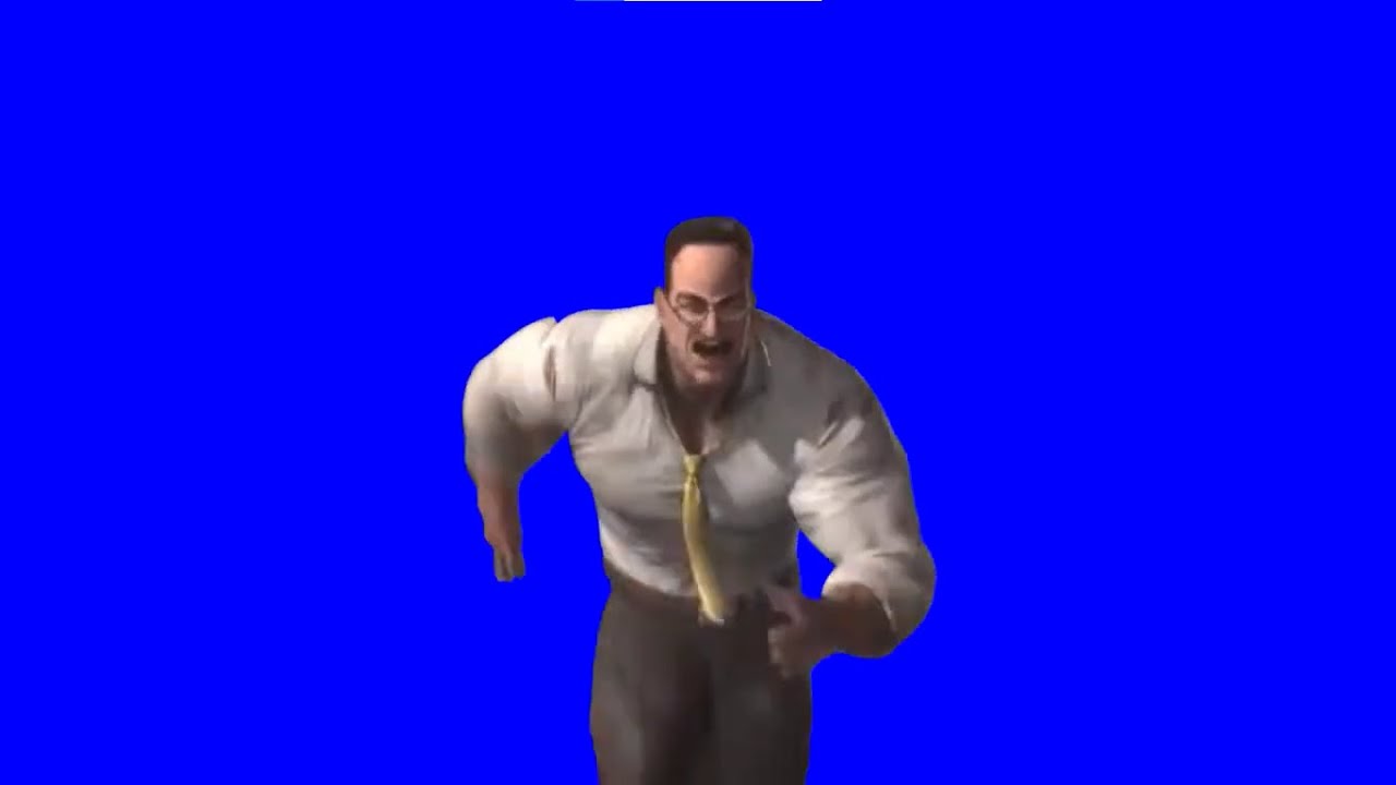 日本語版アームストロング上院議員BB【1080p/60fps】- Japanese.ver Senator Armstrong meme Bluescreen