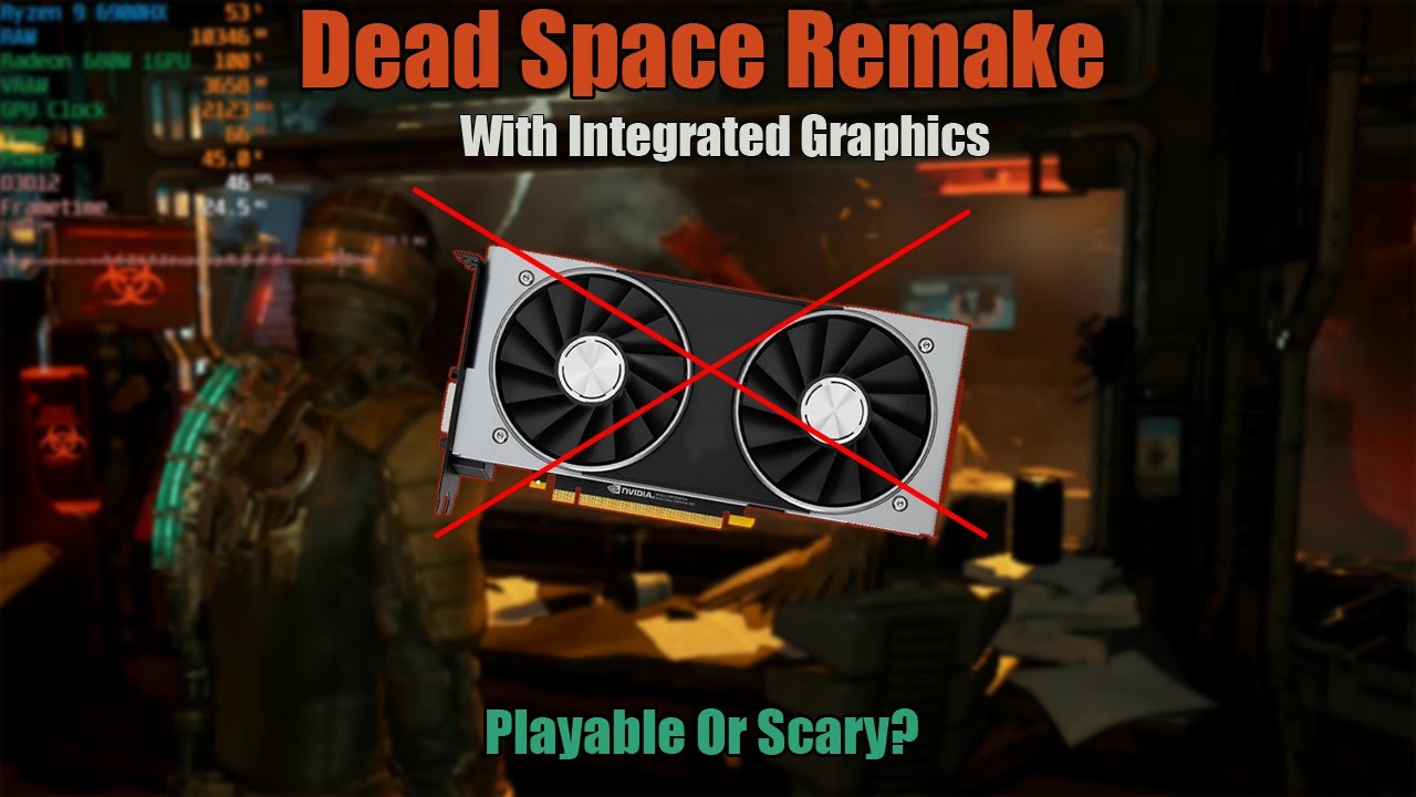 Dead Space Remake With No Graphics Card - A Real Scary Experience!