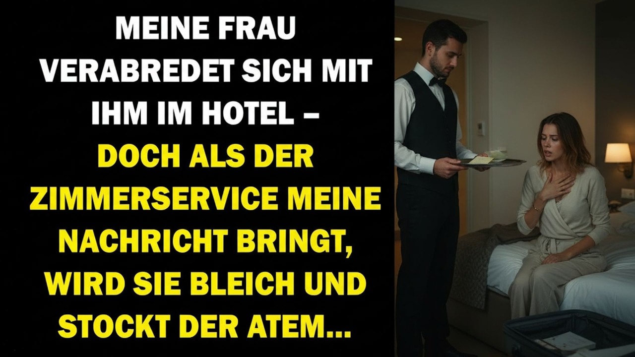 🌹MEINE FRAU BUCHTE EIN HOTELZIMMER MIT IHM – DOCH MEINE NOTIZ LÄSST SIE ERSTARREN🌹