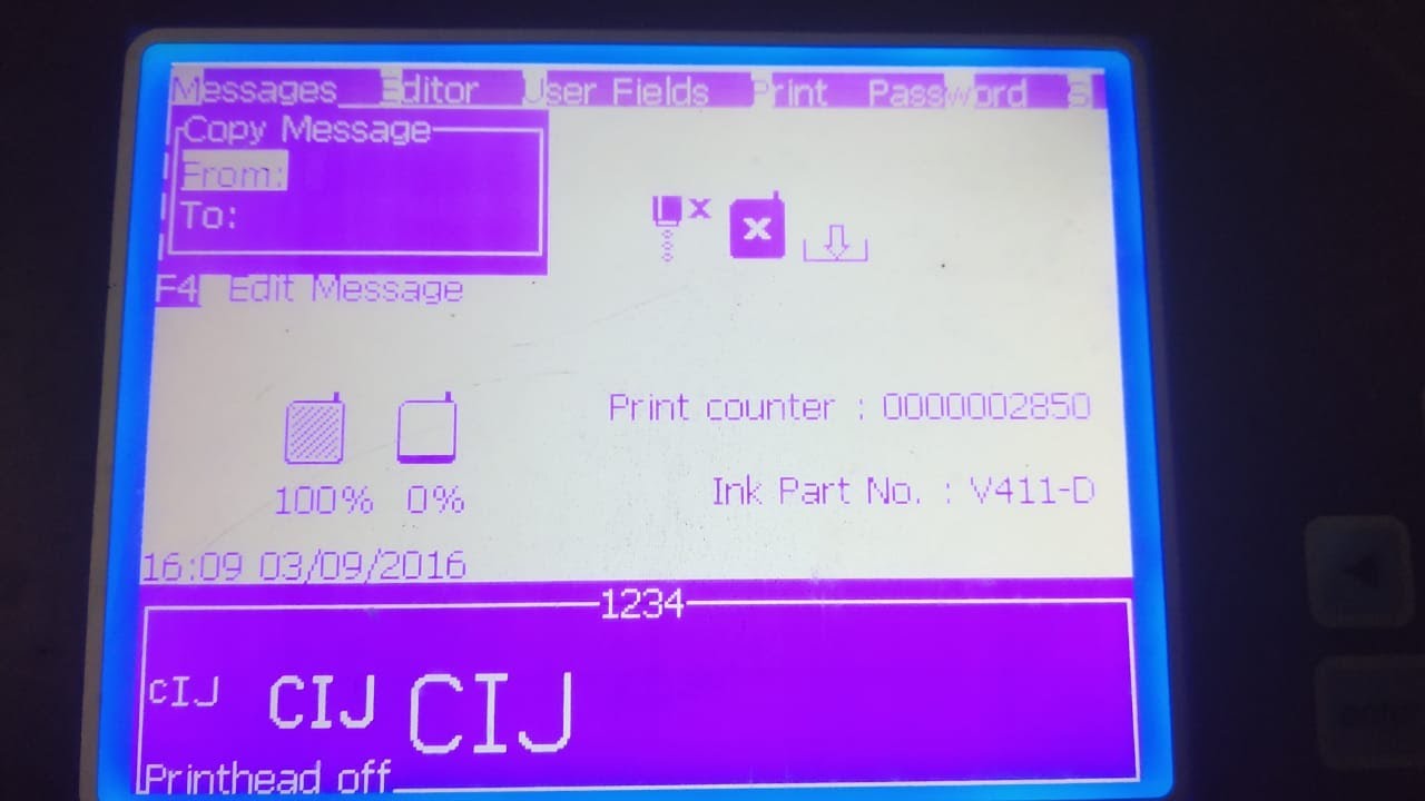 How to Use Copy Message Function In Videojet Industrial Inkjet Printer - Case Study