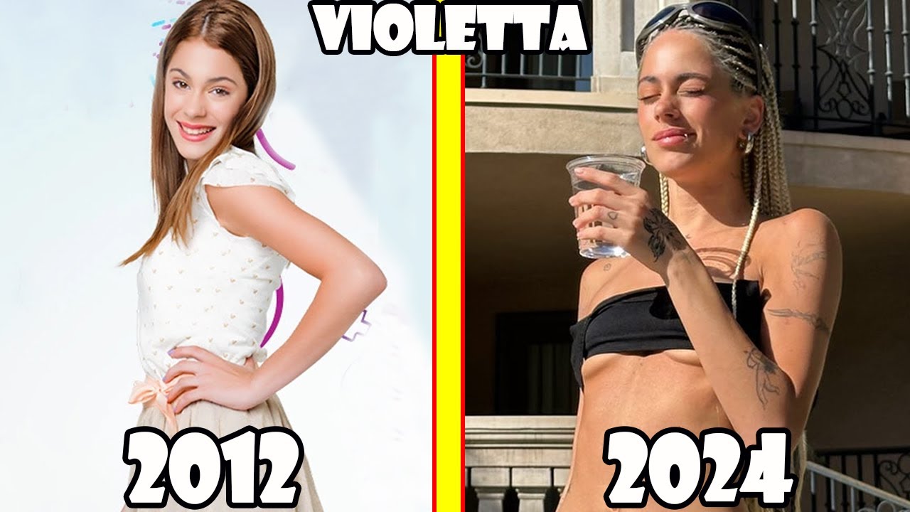 Violetta Antes y Después 2024