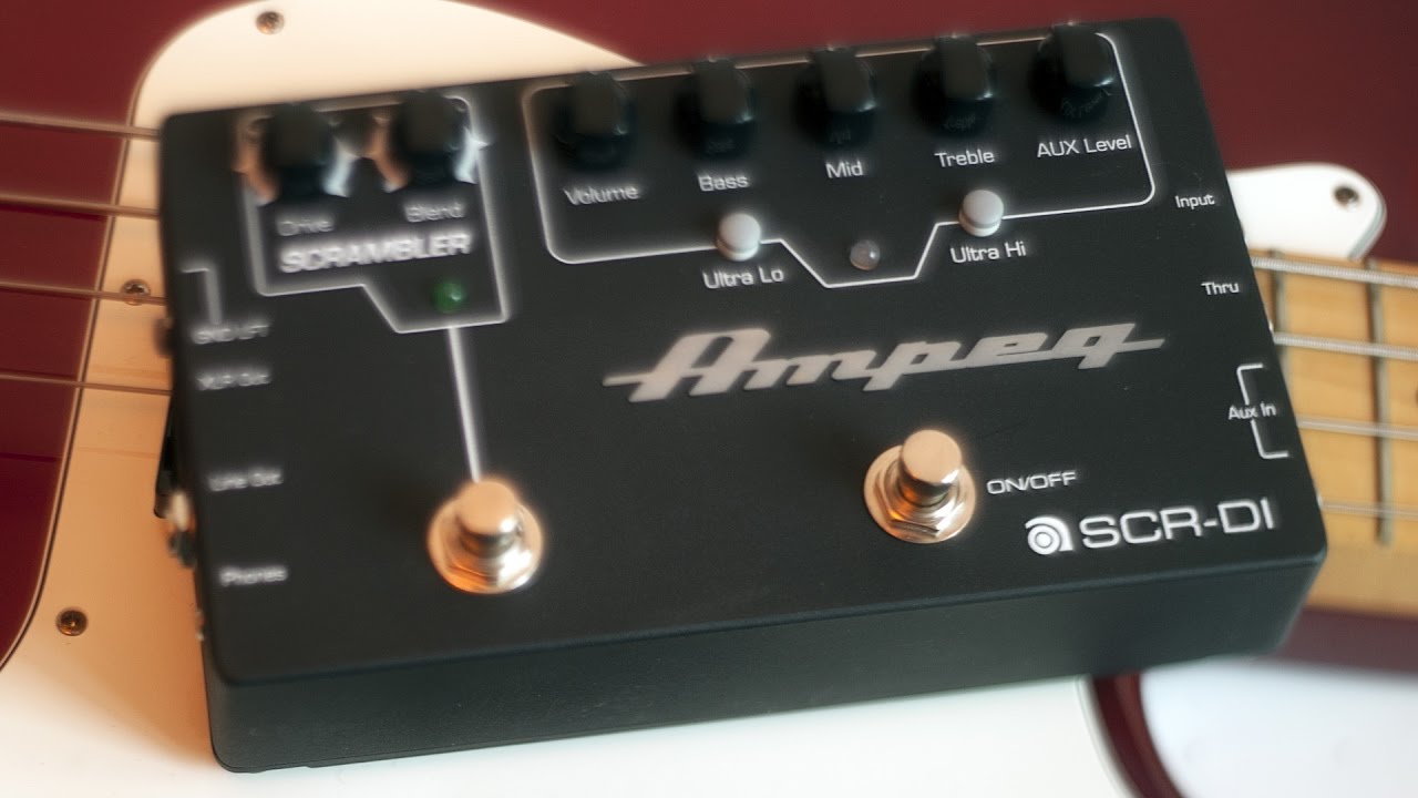 Test Ampeg SCR-DI