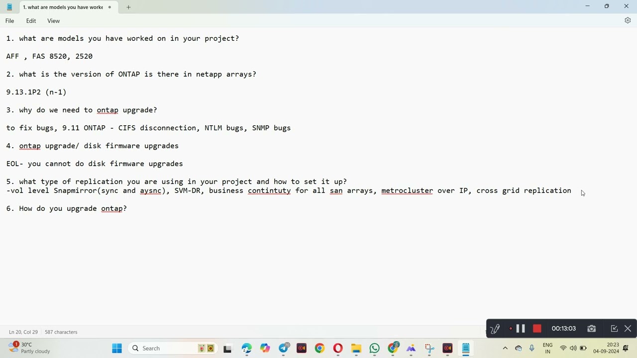 Netapp Interview Questions