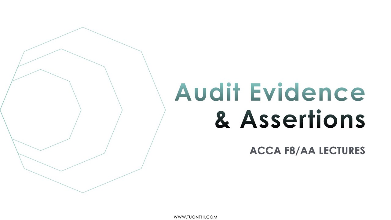 Bằng chứng kiểm toán / Audit Evidence & Assertions