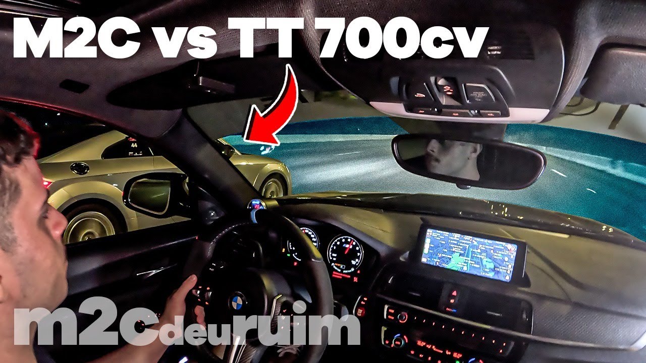 DEU RUIM!!😱 ACELEREI MINHA BMW M2C 800CV vs. AUDI TT DE 700CV!!🔥