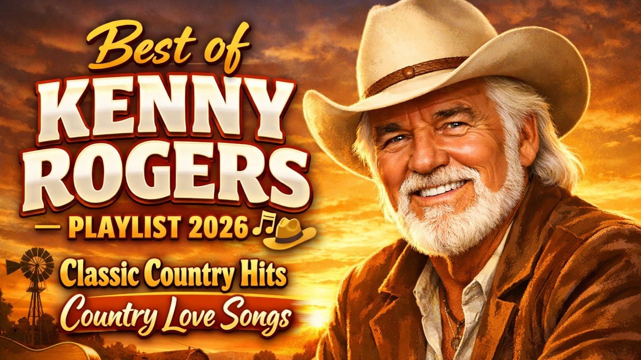 Best of Kenny Rogers Playlist 2026 🎶🤠 Classic Country Hits Country Love Songs
