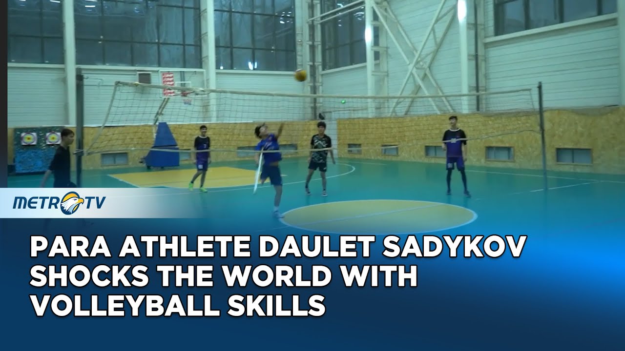 Para-Athlete Daulet Sadykov Defies Limits with Volleyball Skills