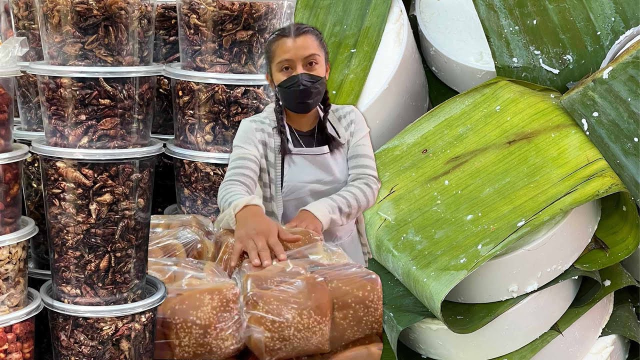 Todas las delicias que uno encuentra en el Mercado de Tlaxiaco, Oaxaca