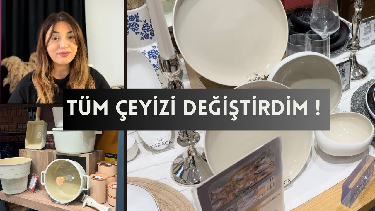 Çeyiz Paketini Değiştirdim🤭Neoflam Tencere Seti Aldım | @DinerAilesi ‘nin Evindeydik🤍