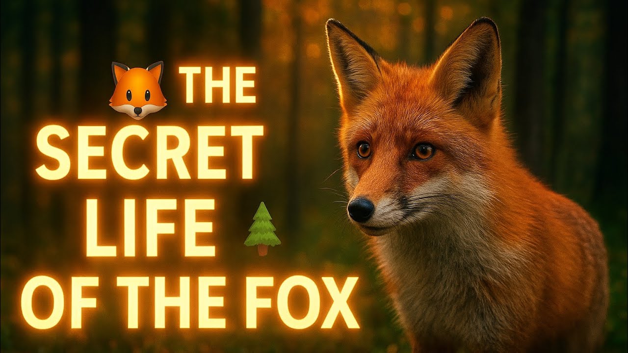 🦊 The Secret Life of the Fox | Smartest Hunter of the Wild! 🌲✨ #foxlifestory #fox