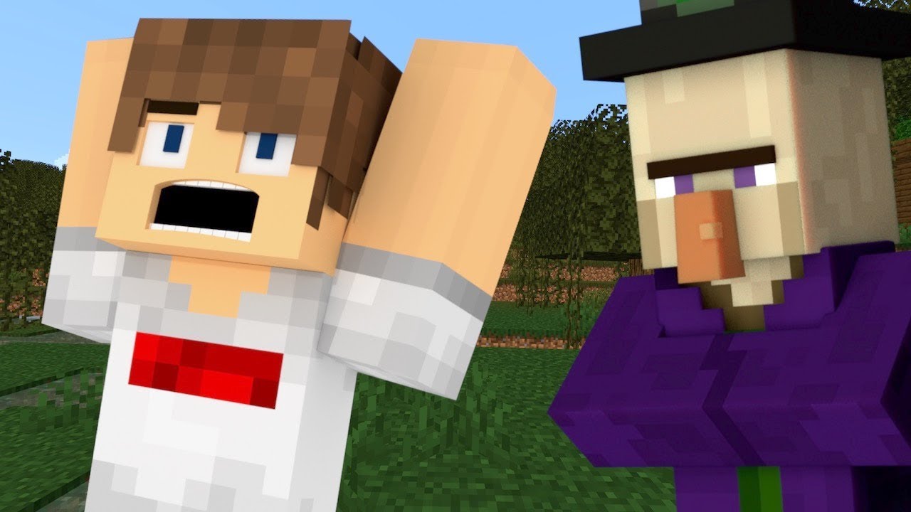 Minecraft Kaimas ir Plėšikavimas #1