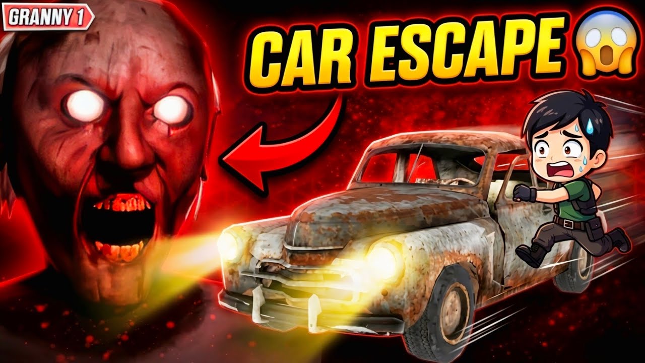 I Escaped Granny Chapter 1 by CAR 😨 | Final Escape‼️