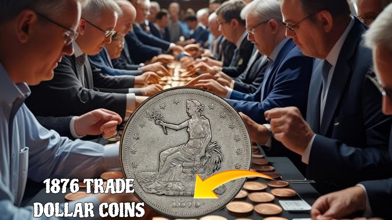 Стоимость и ошибки торгового доллара 1876 года &ndash; редкая серебряная монета стоимостью в тысячи! 🪙💰