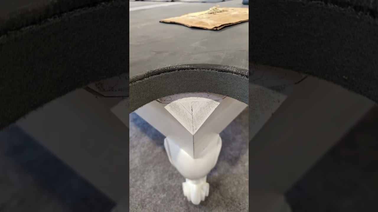 pool table installation time lapse 