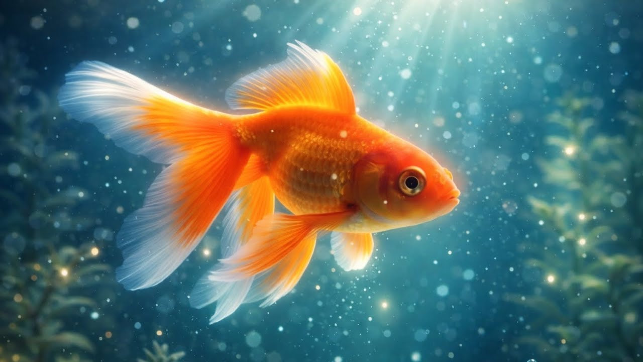 432Hz Sleep Music for Deep Sleep | Cinematic Underwater Goldfish Meditation