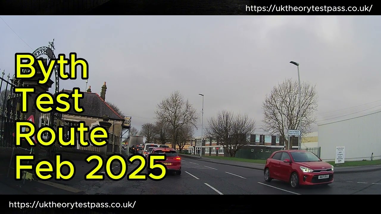 Blyth test Route 2025 - Dvla  Test Route