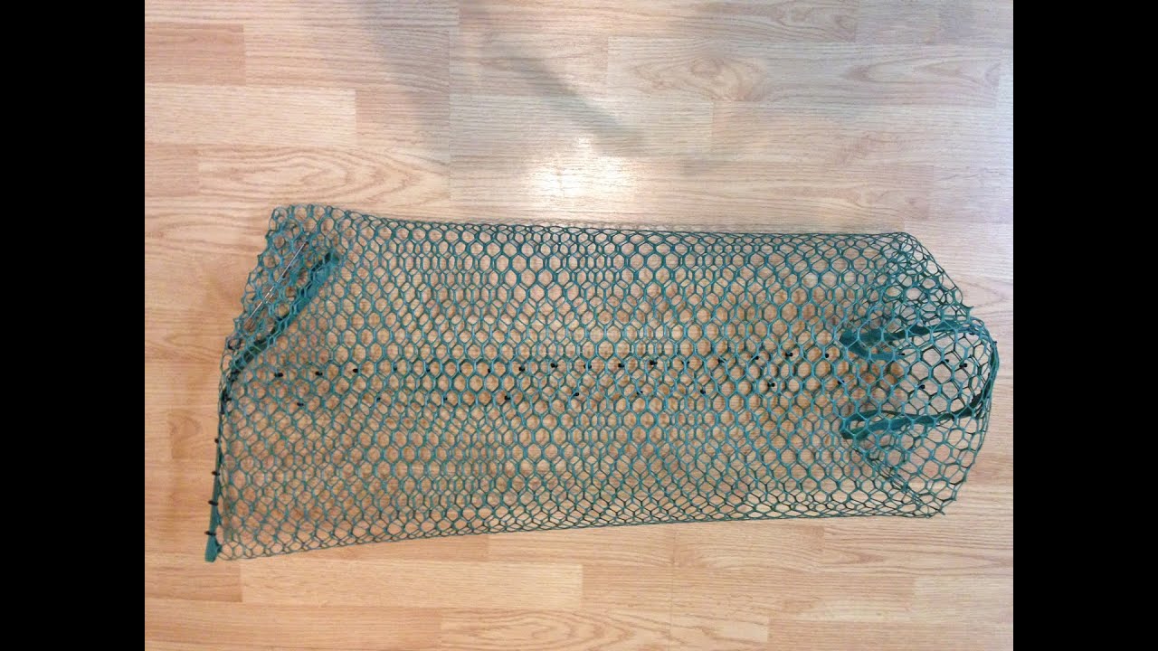 How to Make a Pillow Trap for Crayfish ( Crawfish, Crawdads) For Under $3 Each.