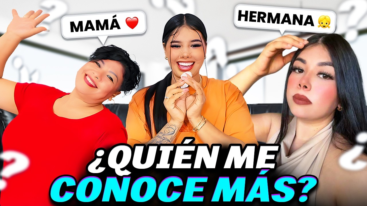 RETO CON MI MAMÁ Y HERMANA MAYOR , QUIEN GANÓ? 😱 | NANDA HERRERA