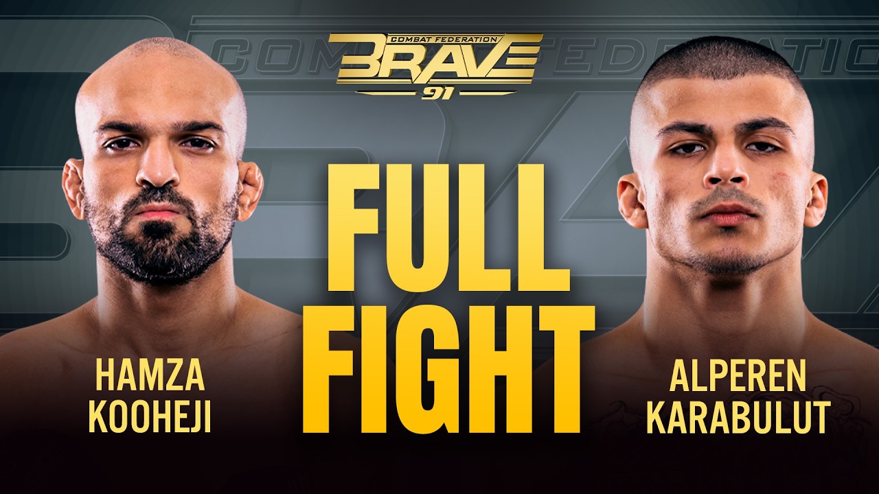 Hamza Kooheji vs Alperen Karabulut | BRAVE CF 91 | Full MMA Fight