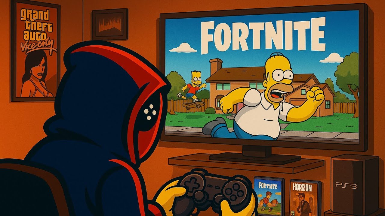 LIVE 🔴 Noob empezando en Fortnite 😱 | Actualización de LOS SIMPSON 💛