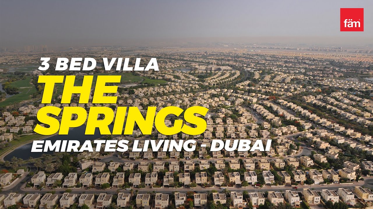 Stunning 3 Bed Villa in The Springs 6, Emirates Living - Dubai