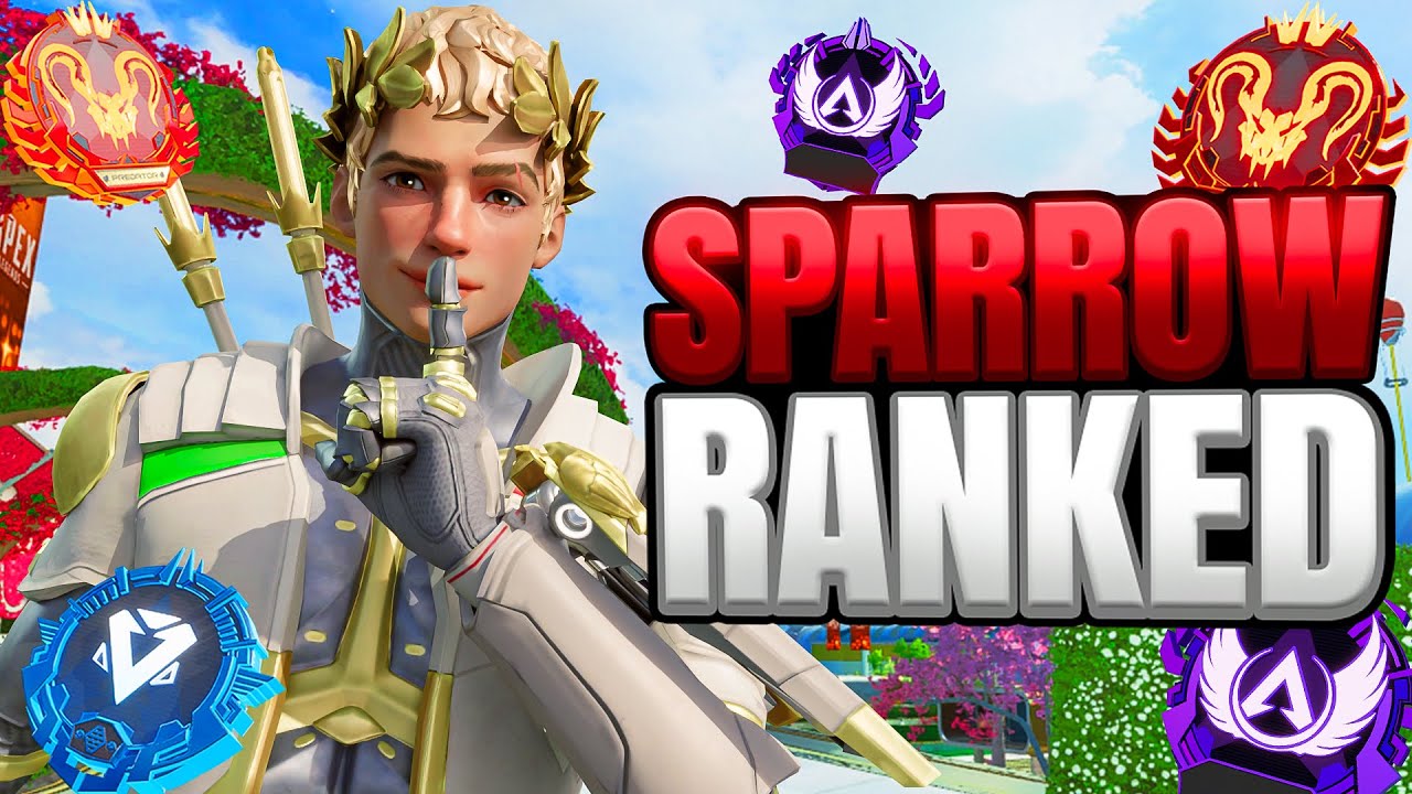 High Level Sparrow Ranked Gameplay - Apex Legends (No Commentary)