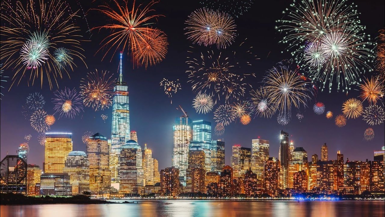 Nyu-York | Amerikada Mushakbozlik | Fireworks in New York 2025