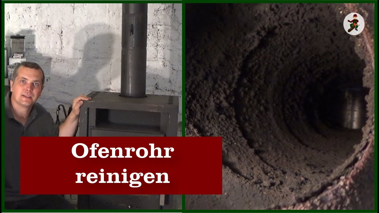 Ofenrohr reinigen beim Kaminofen